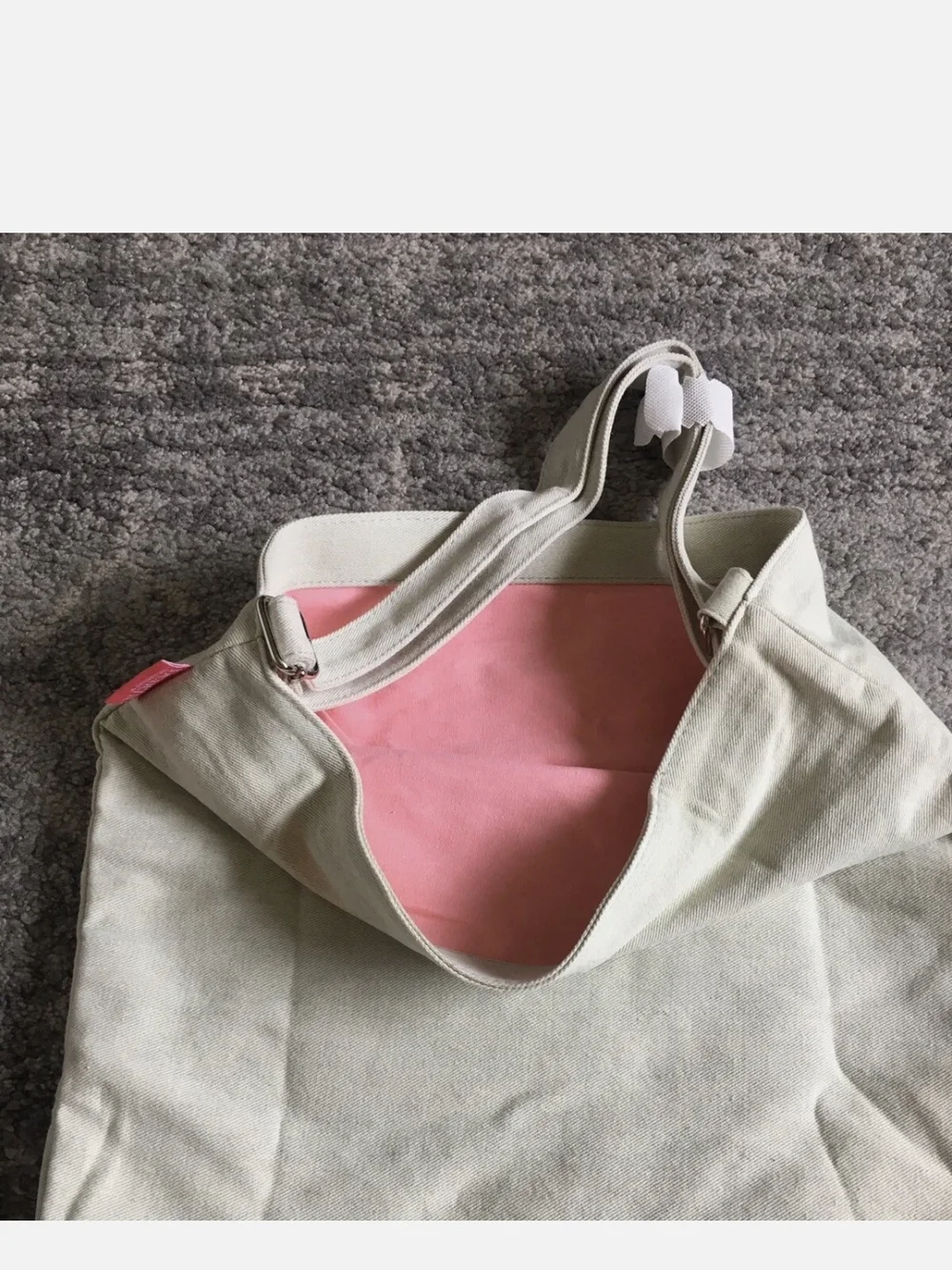 Benefit San Francisco Denim Laughter Tote Bag (NWT)